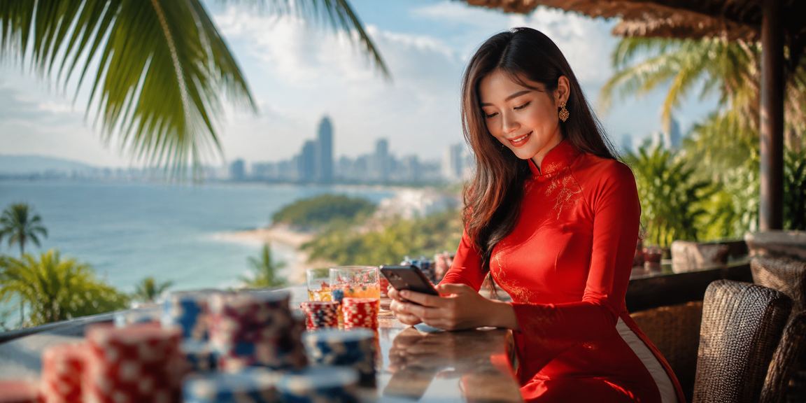 Khung cảnh chơi Casino tại Việt Nam